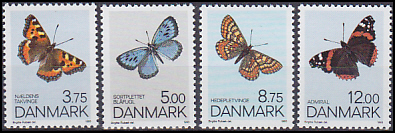 Danmark AFA 1037 - 40<br>Postfrisk